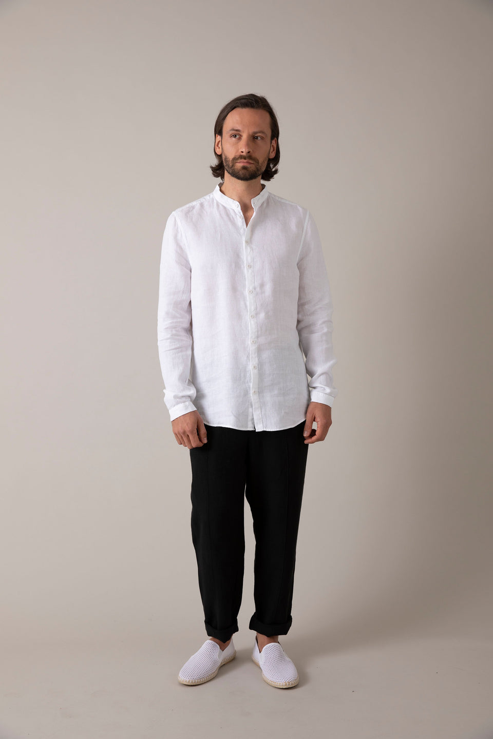  Tsu - White - NEBO - Modern fashion for minimalists 
